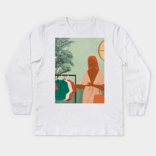 Thrift Shop Kids Long Sleeve T-Shirt